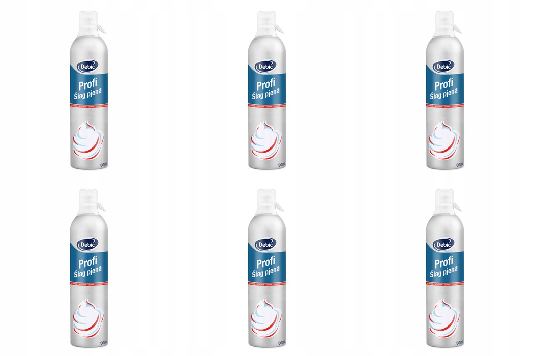 Levně 6 x 700 ml Debic šlehačka ve spreji Slag Pjena Karton