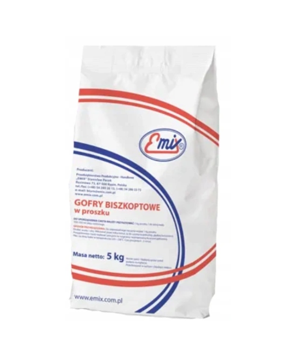 Levně Piškot Emix Směs na těsto na vafle a piškoty 5 kg Emix přírodní 5 kg