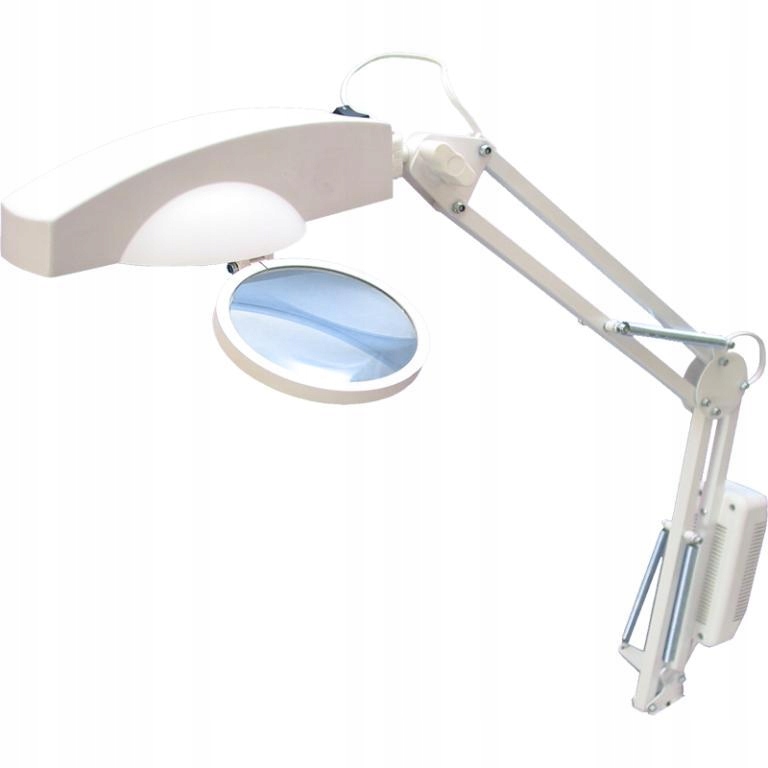 Lampa manicure LED z LUPĄ 3D + kod