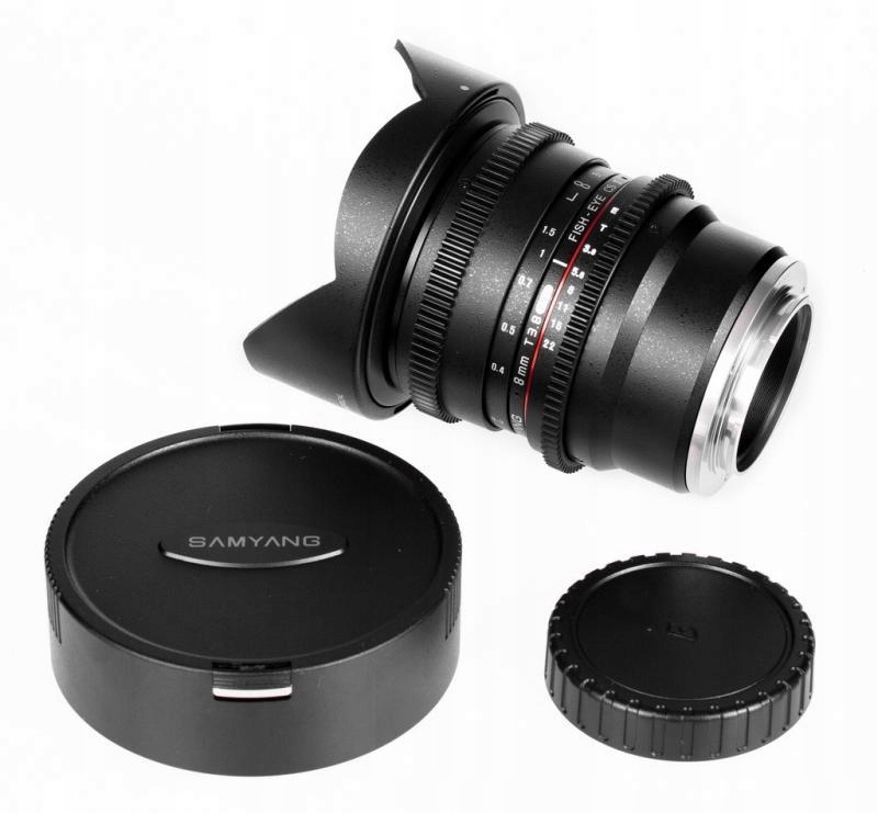 Samyang 8mm T/3.8 Fish-eye Vdslr Cs II E moc. Sony E Sklep