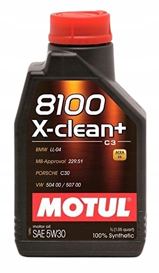 

Olej Silnikowy Motul 8100 X-clean+ 5W30 1L