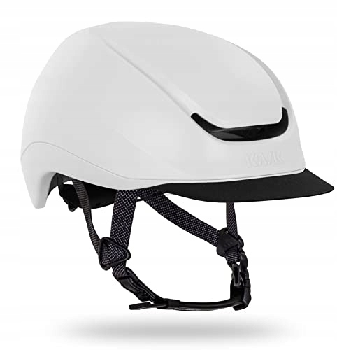 Kask Kask M 52-58 cm bílá matná, nastavitelná