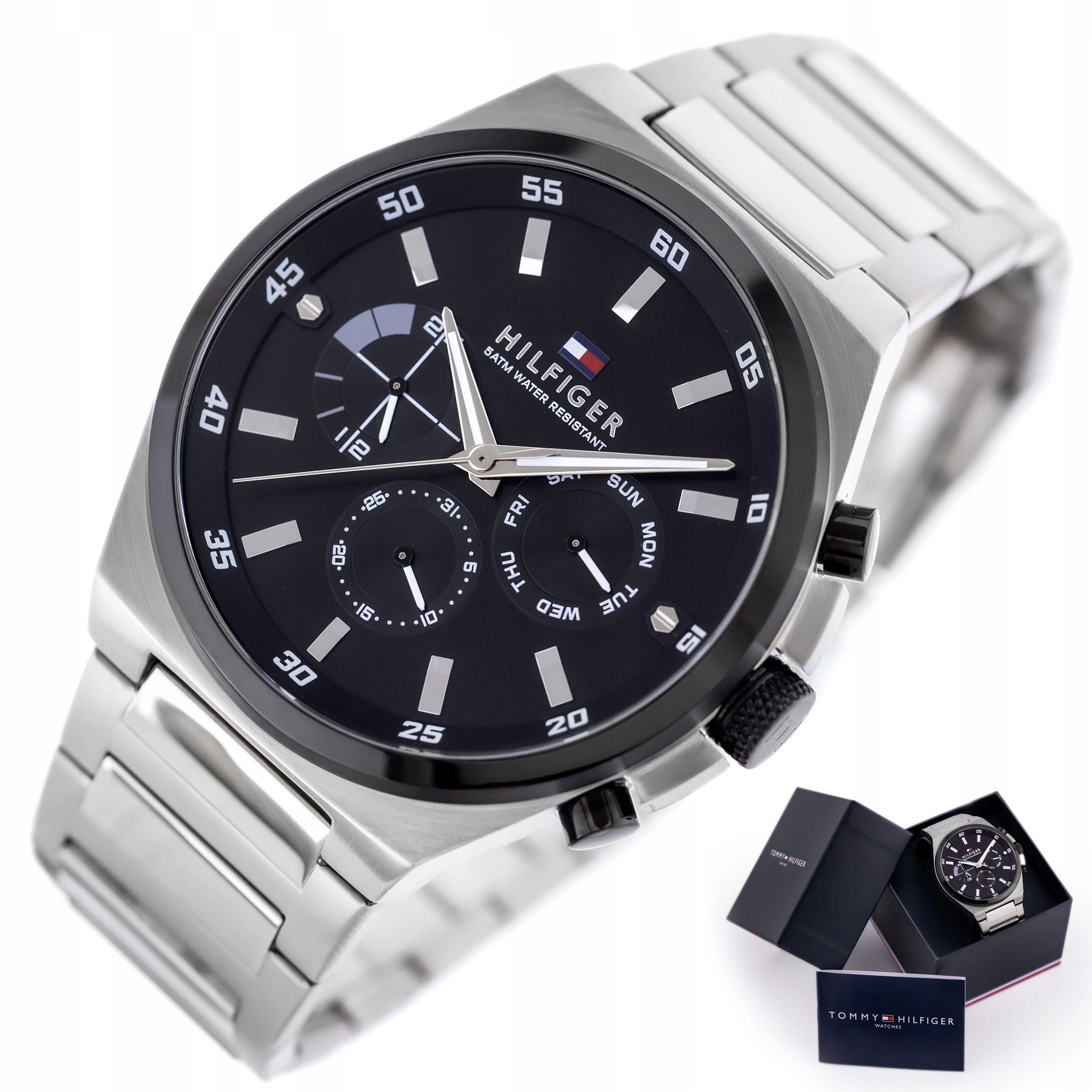 Pánské Hodinky Tommy Hilfiger Dexter 1792087 Krabička Gravírování