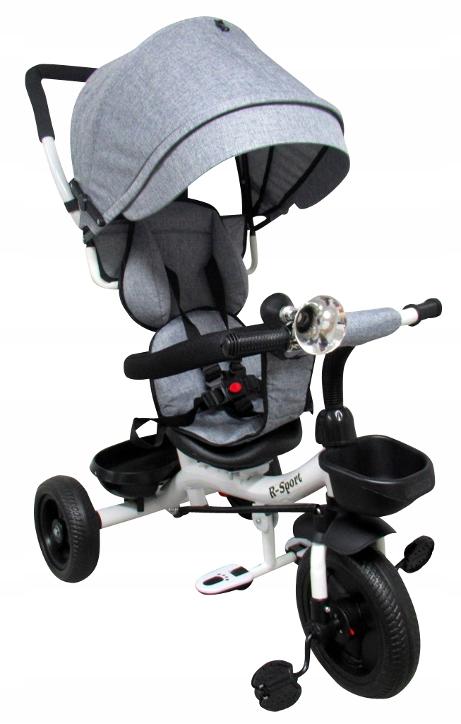 

Rowerek Trójkołowy T4g Wolne koło Pasy Obracany360