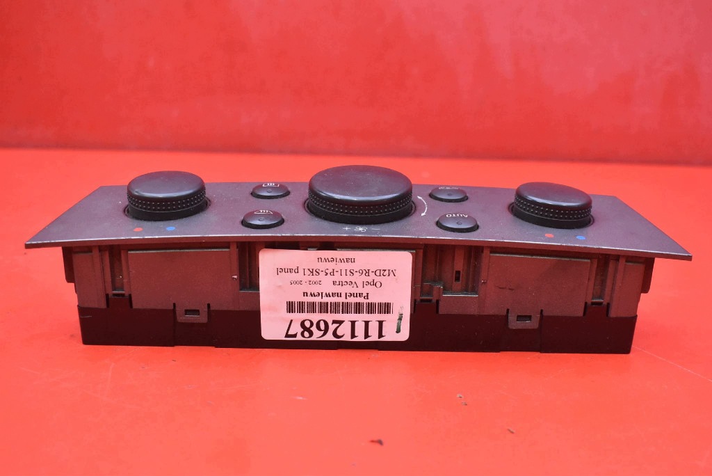 control panel air conditioning devices KLIMY 13130001 OPEL VECTRA C 02-05