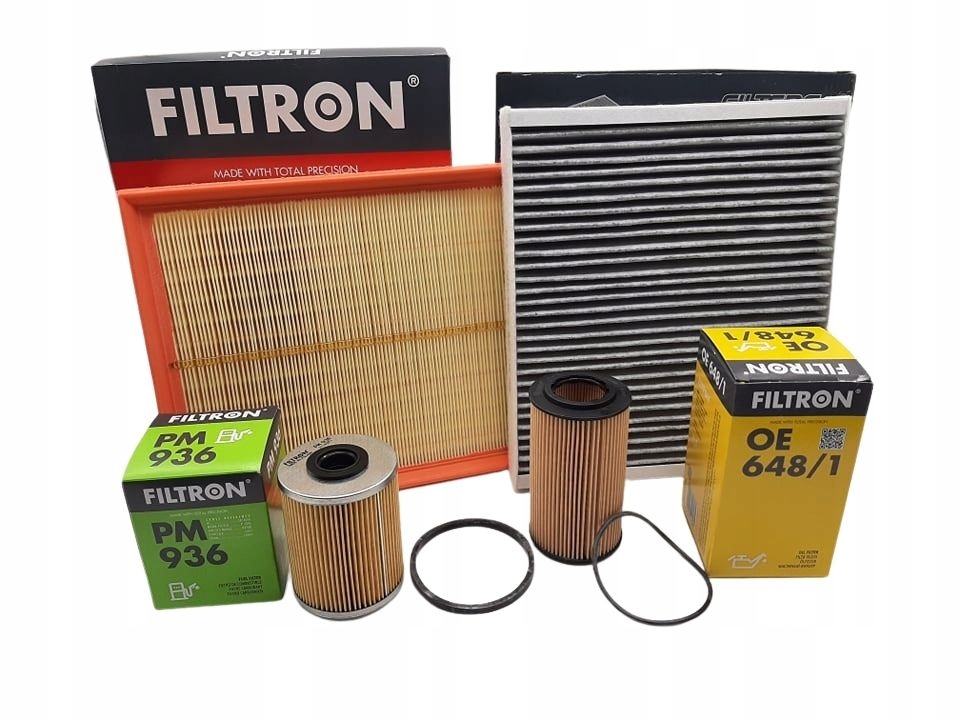 

4X Zestaw Filtrów Opel Zafira A 2.0 2.2 Dti