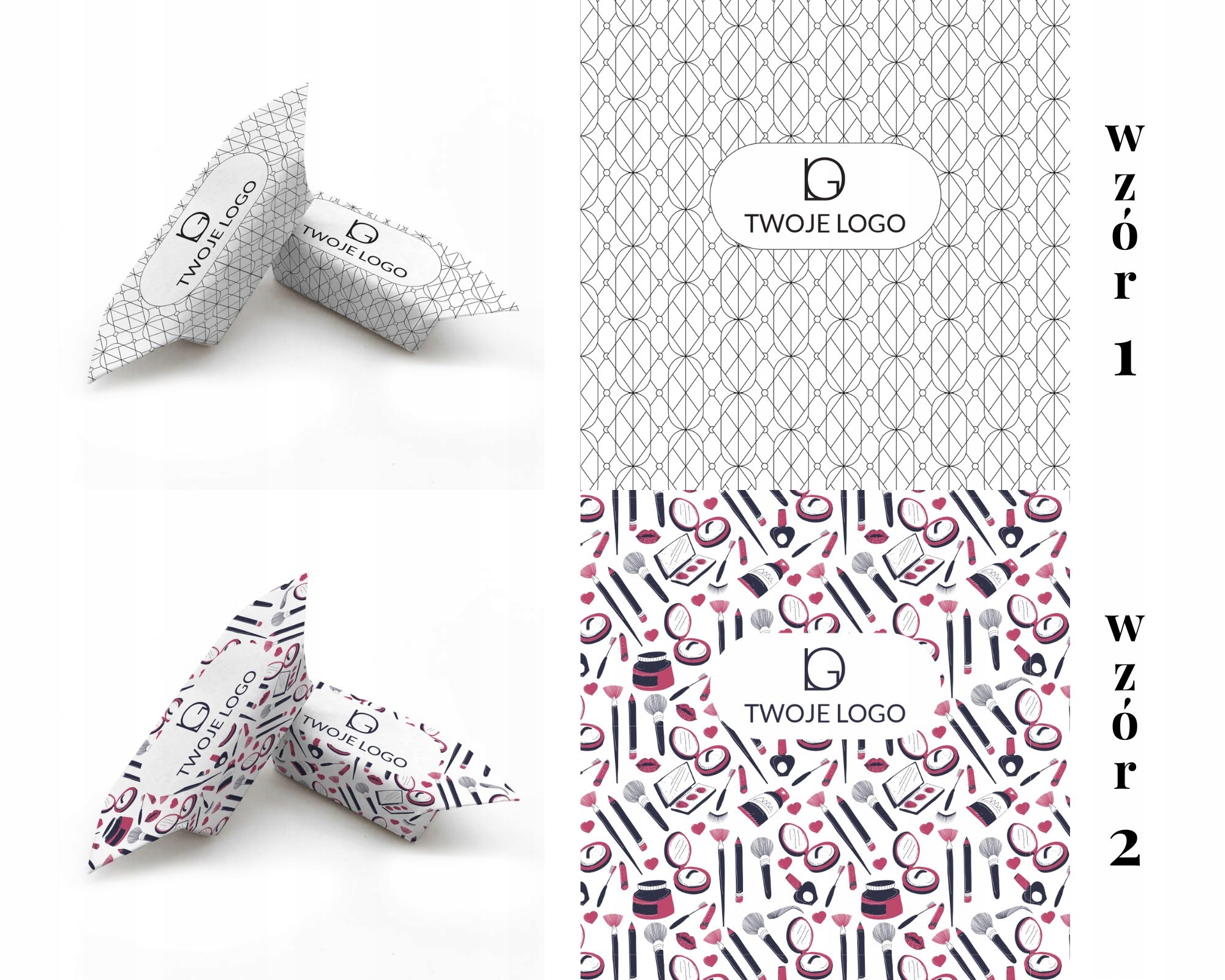 KRÓWKI z LOGO firmowe reklamowe napis wzór EAN (GTIN) 0026500698