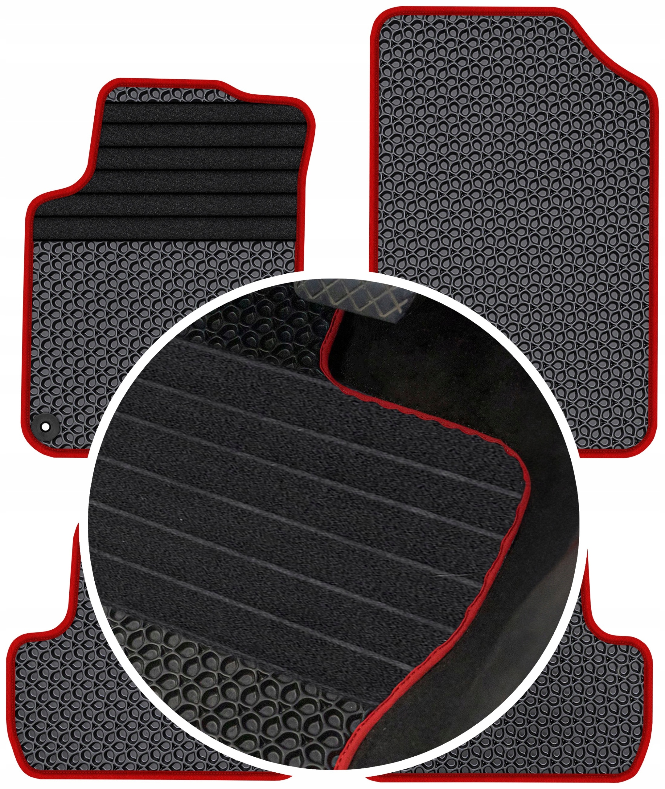Citroen DS3 2009-2016 Gumové rohože Eva Eternity Posilnenie XXL