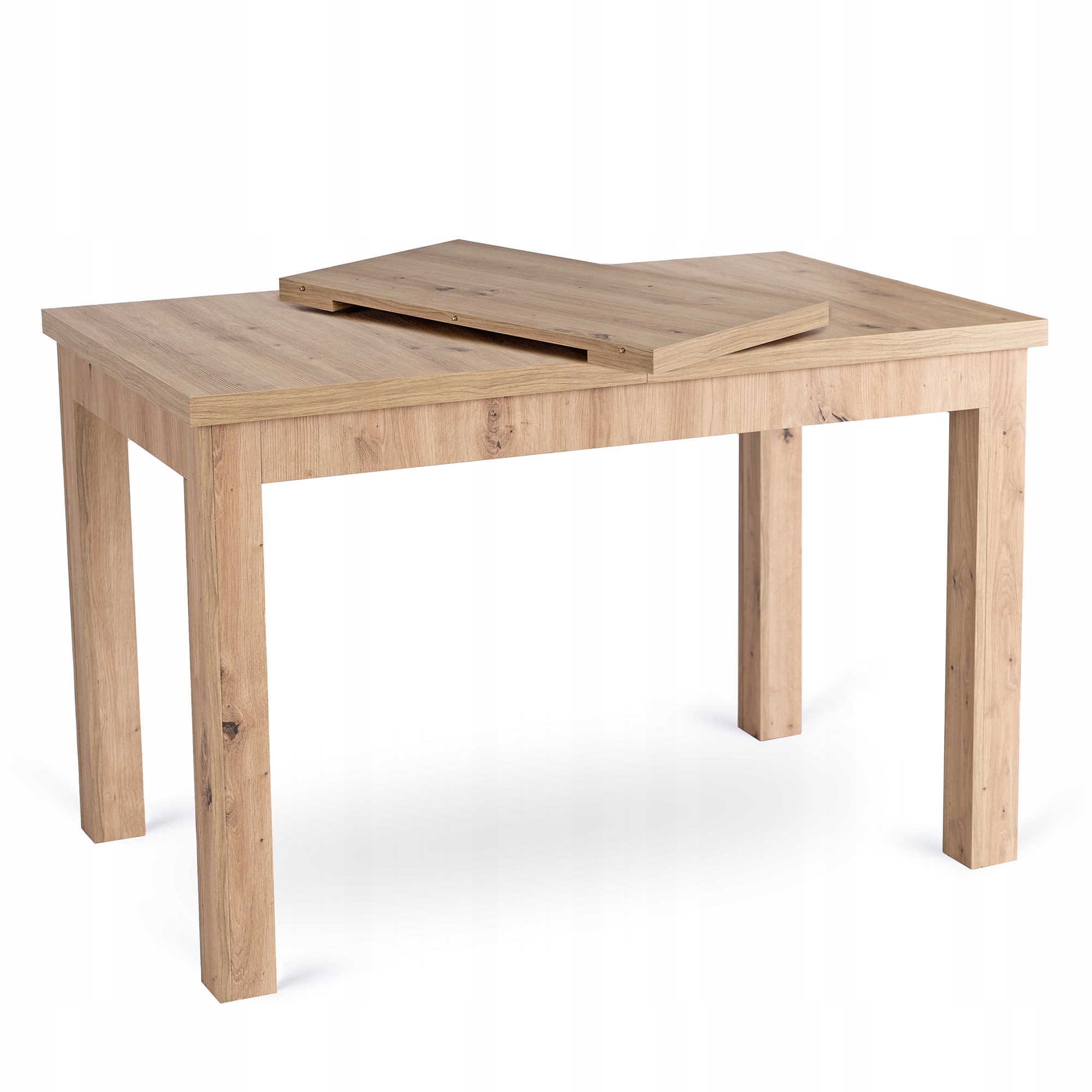 Skubi – Stylový rozkládací stůl 120-160 Dub Artisan Loft, obývací pokoj, jídelna