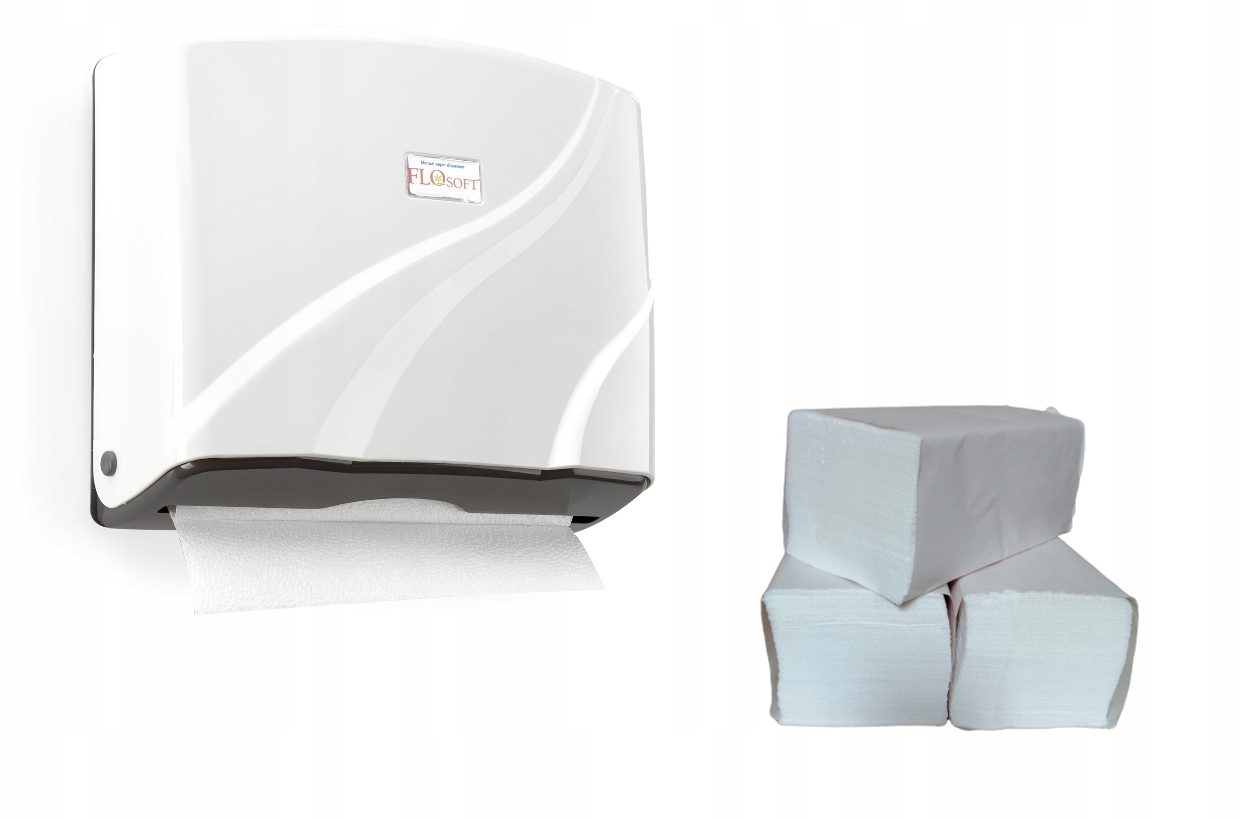 

Pojemnik dozownik typ Zz ręcznik papierowy 3x150