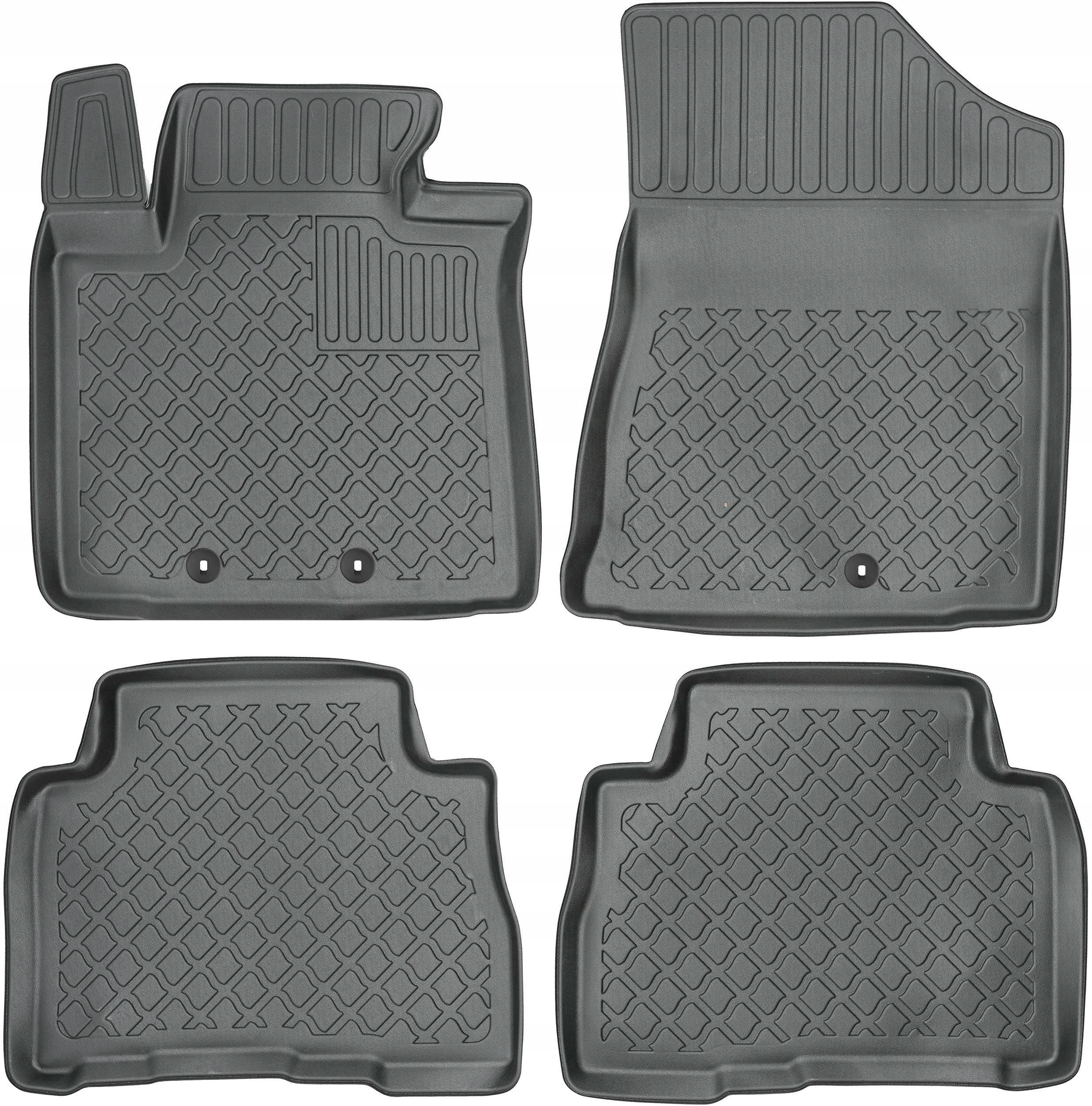 Килимки Маггрупа резинові 602934 4 el.