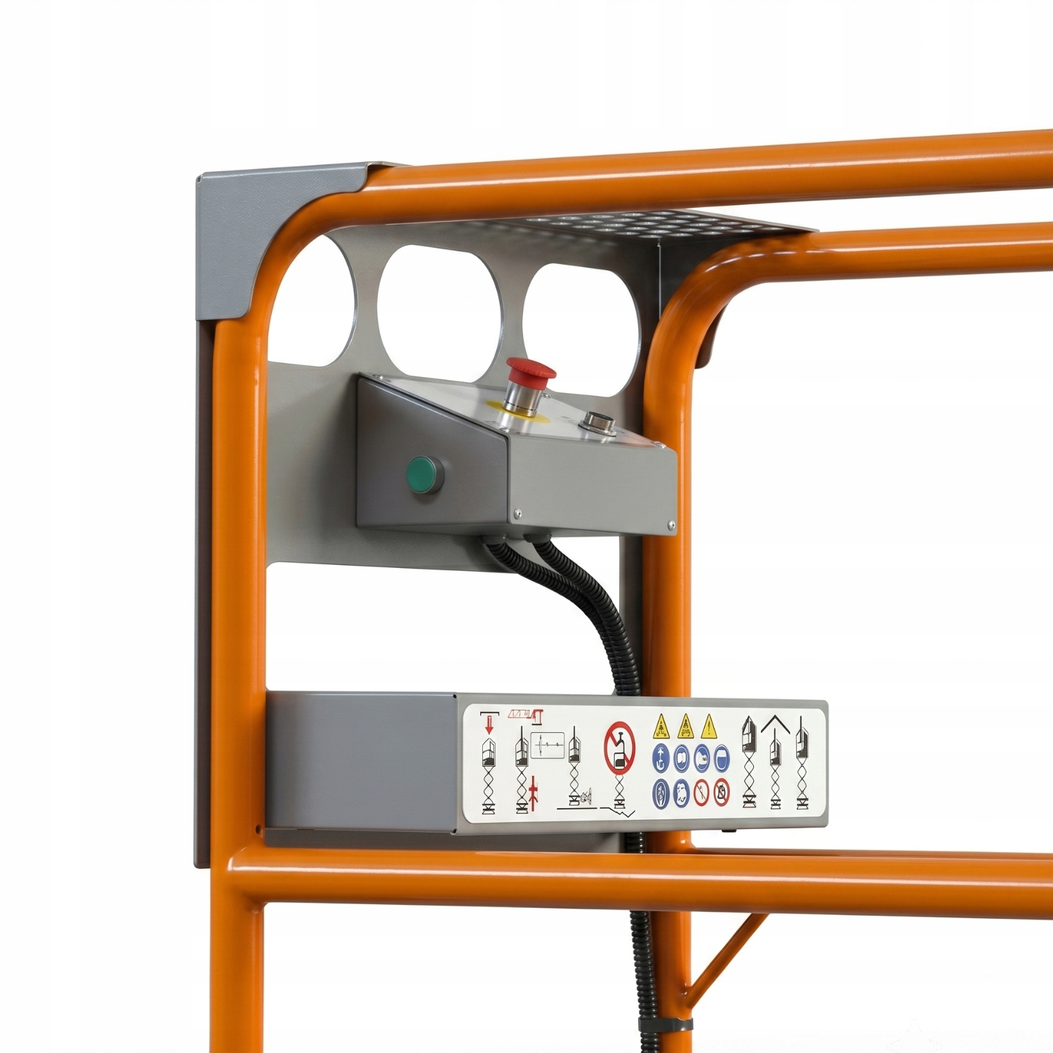 Podnośnik osobowy elektryczny AXOLIFT P300 zwyżka elektryczna podest roboczy ruchomy 4,95 m — 18