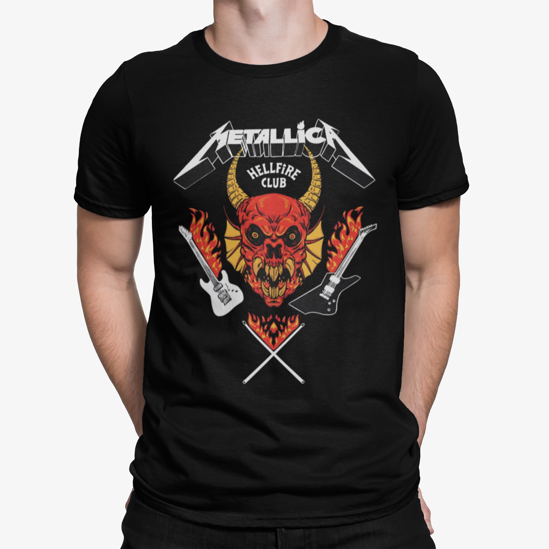 KOSZULKA MĘSKA DLA FANA METALLICA HELLFIRE T-SHIRT Marka Tshirteria