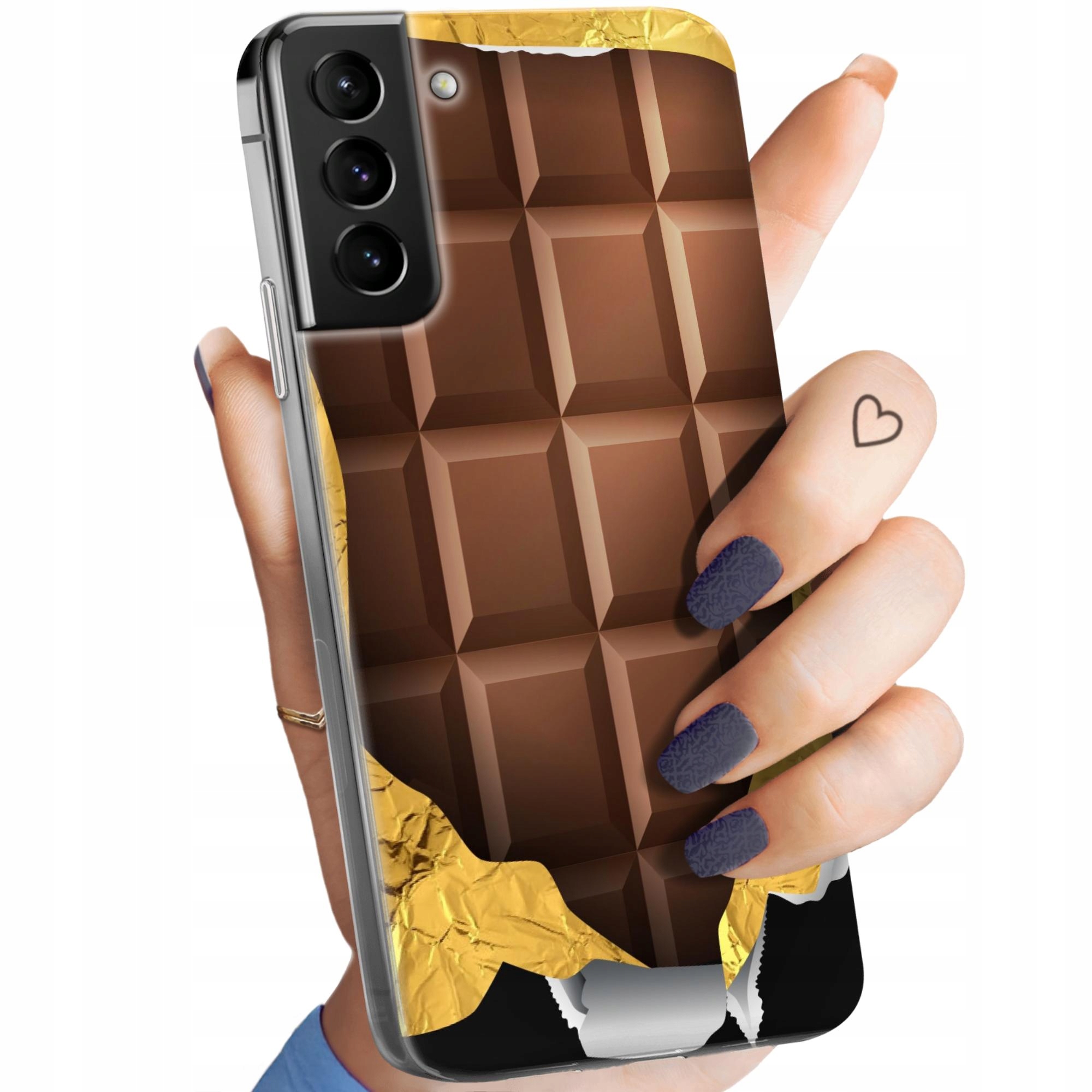 Etui Do Samsung Galaxy S21 Ultra 5G Czekolada Choco Słodycze Obudowa