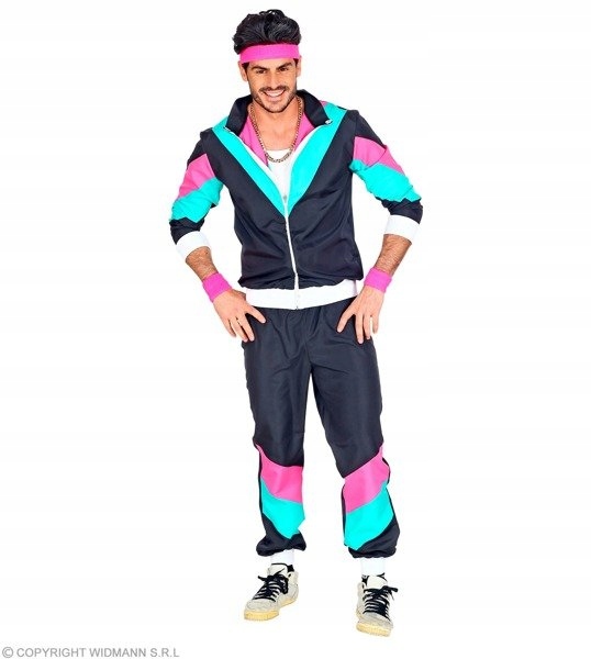 STRÓJ DRES LATA 80 CZARNY DRESY DISCO XXL Marka Widmann