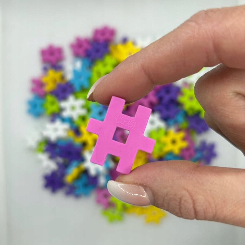 Klocki Meli Constructor Pink 400 el. Stan opakowania oryginalne