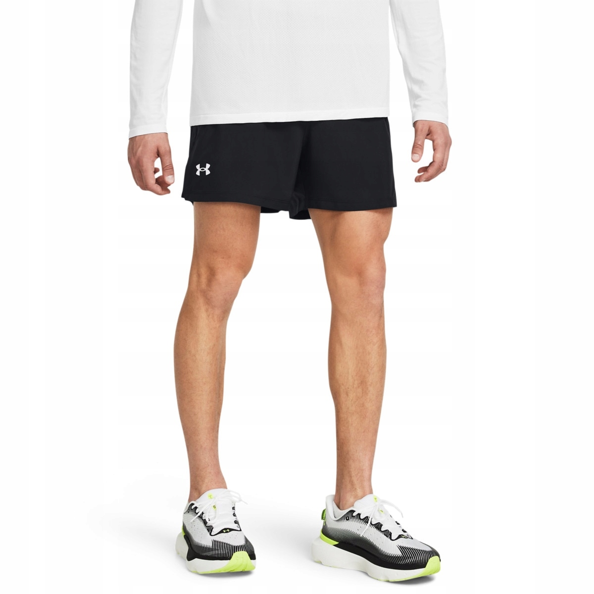 Kraťasy Ua Launch 5'' Shorts-blk