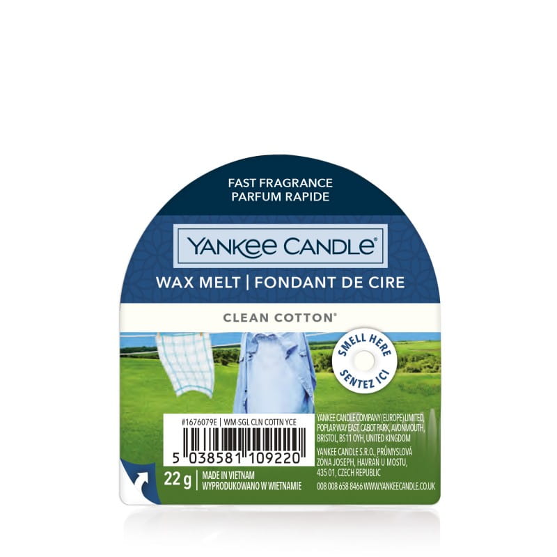 

Yankee Candle wosk Clean Cotton