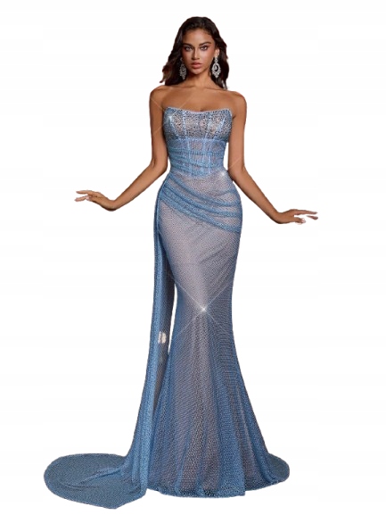 Shein Večerní Šaty Na Jedno Ramínko Flitry 36 1JJ