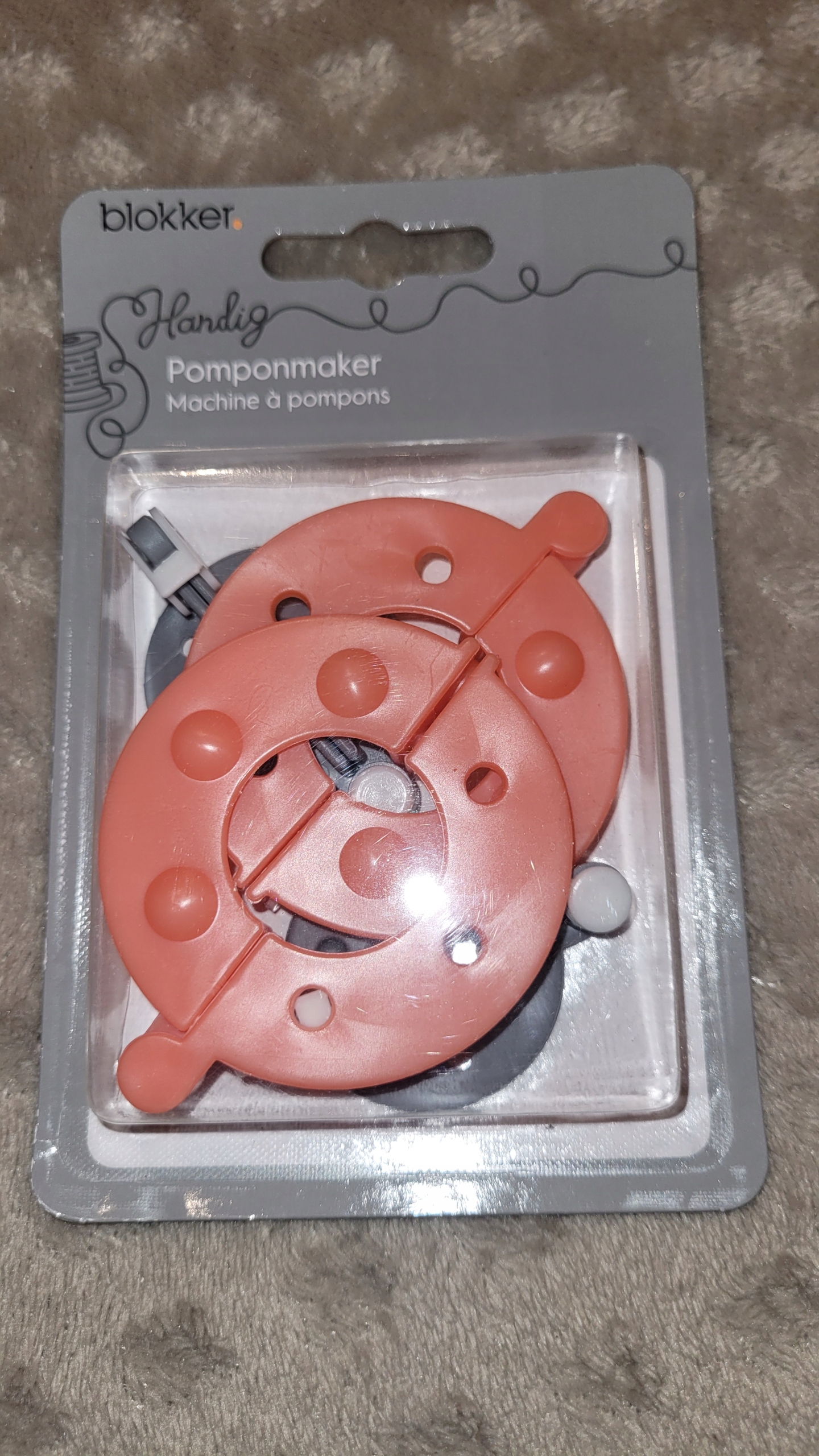 Kółko do robienia pomponów wym,3,5cm i 5,5cm