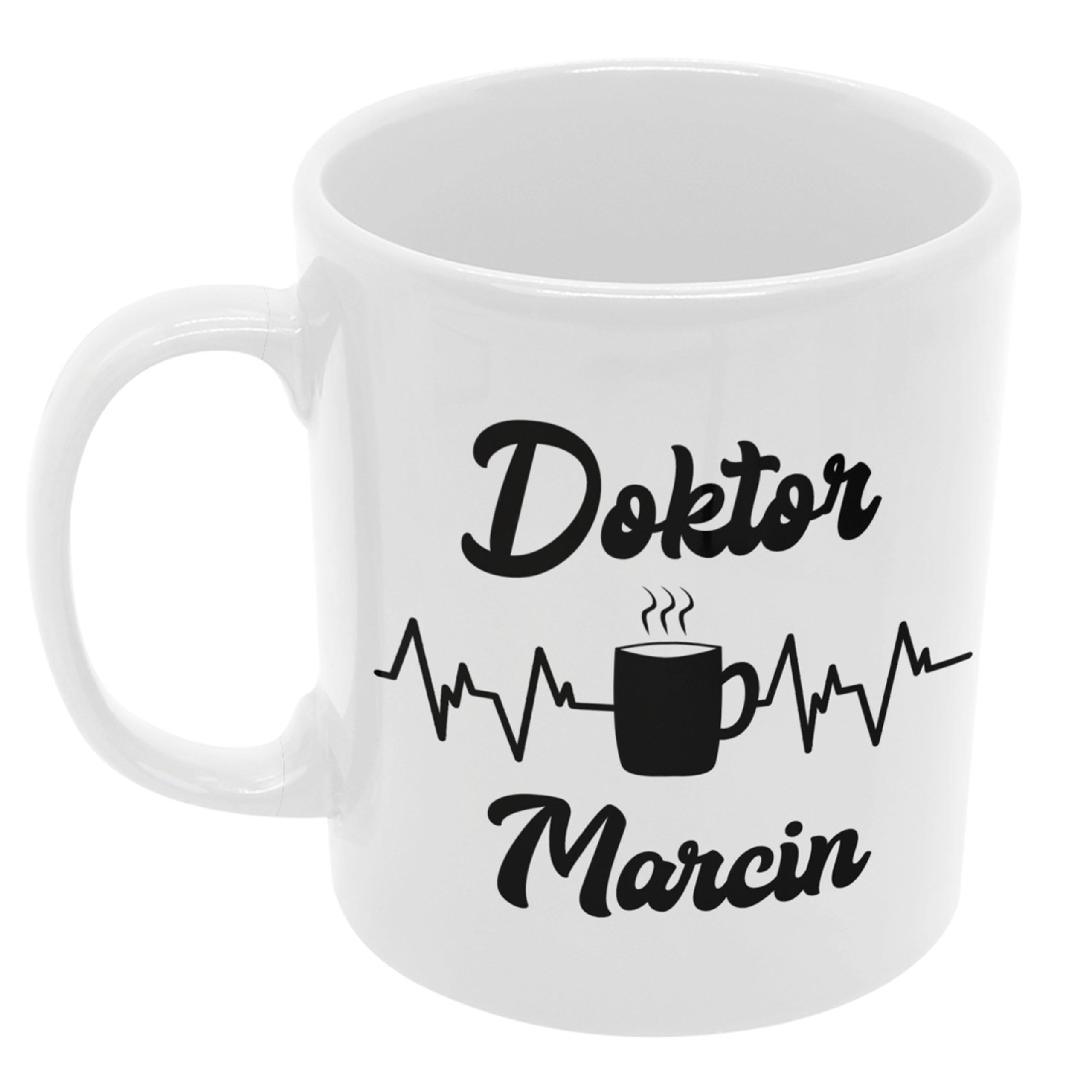 

Kubek lekarza Doktora imię święta kawy