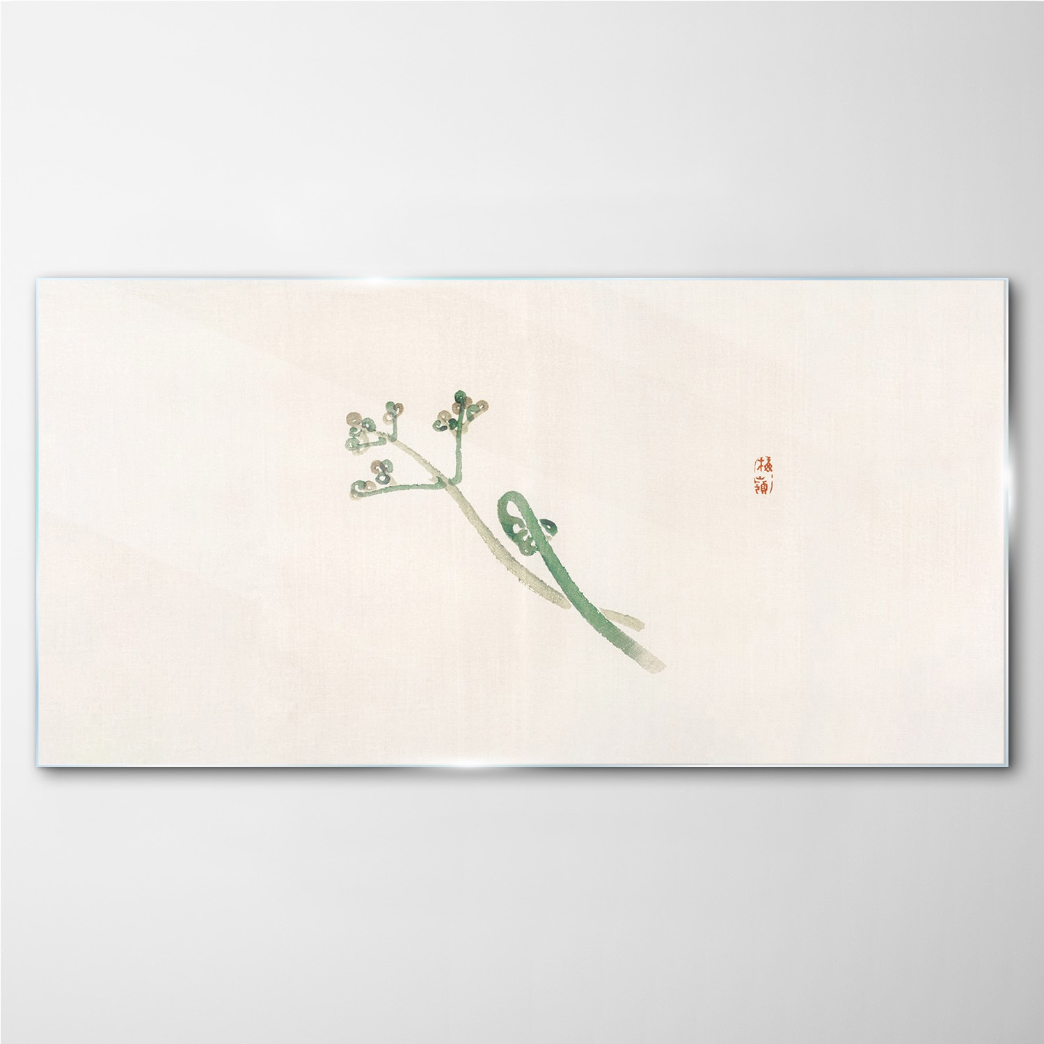 

Fotoobraz szklany na ścianę Gałąź kwiatu 140x70 cm