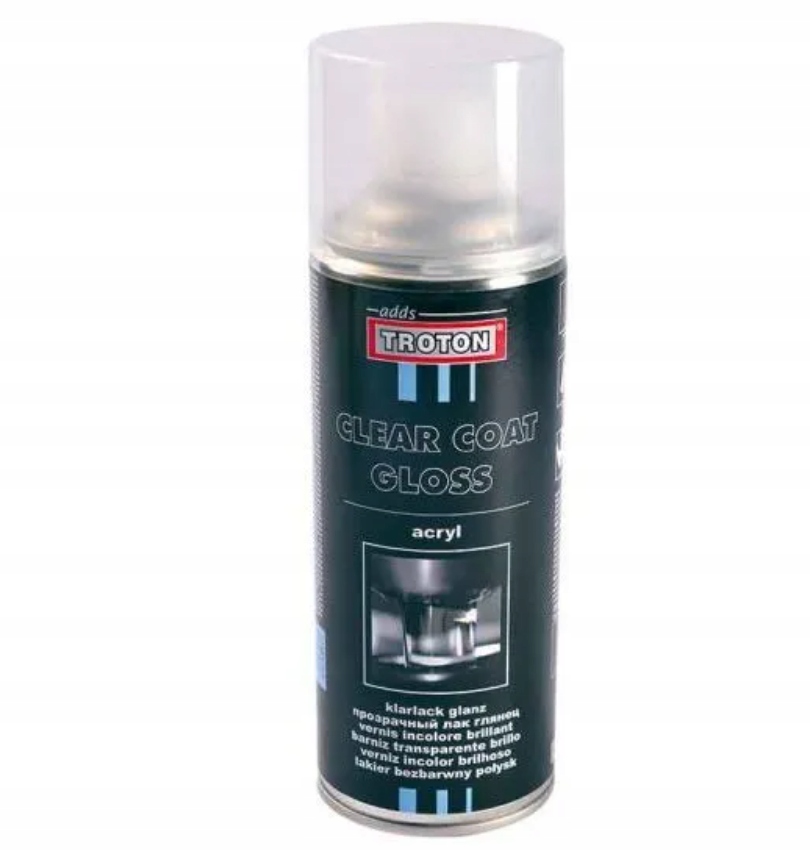 

Troton Lakier Bezbarwny Połysk Akryl Spray 400ML