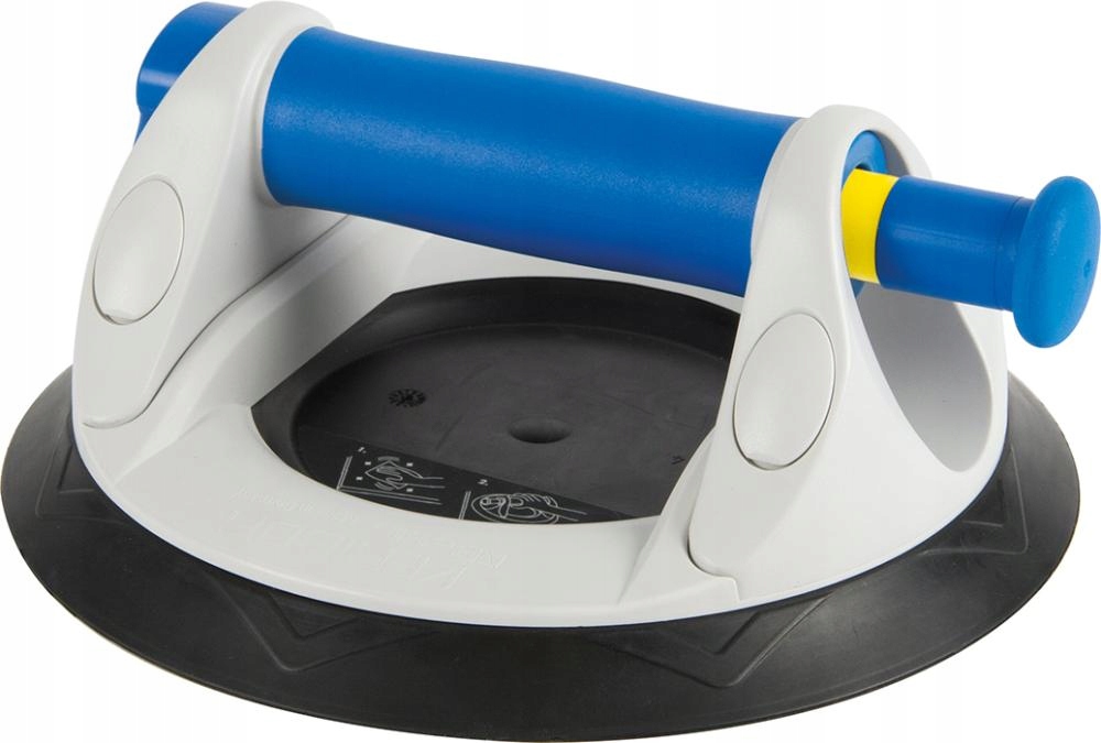 Одинарна присоска з вакуумним насосом до 120 кг