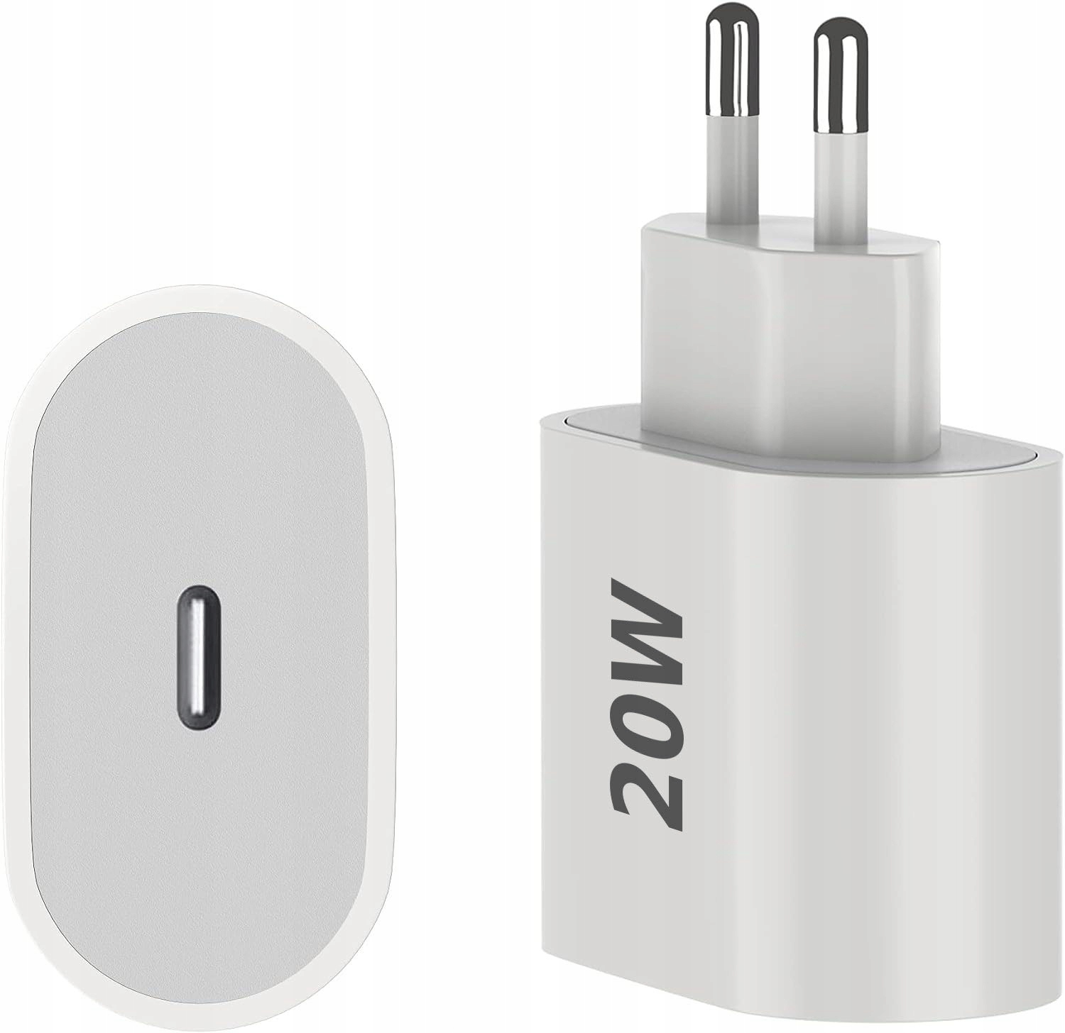 SZYBKA ŁADOWARKA SIECIOWA ZASILACZ PD 20W + KABEL USB-C-DO USB-C PD 150cm Stan opakowania oryginalne