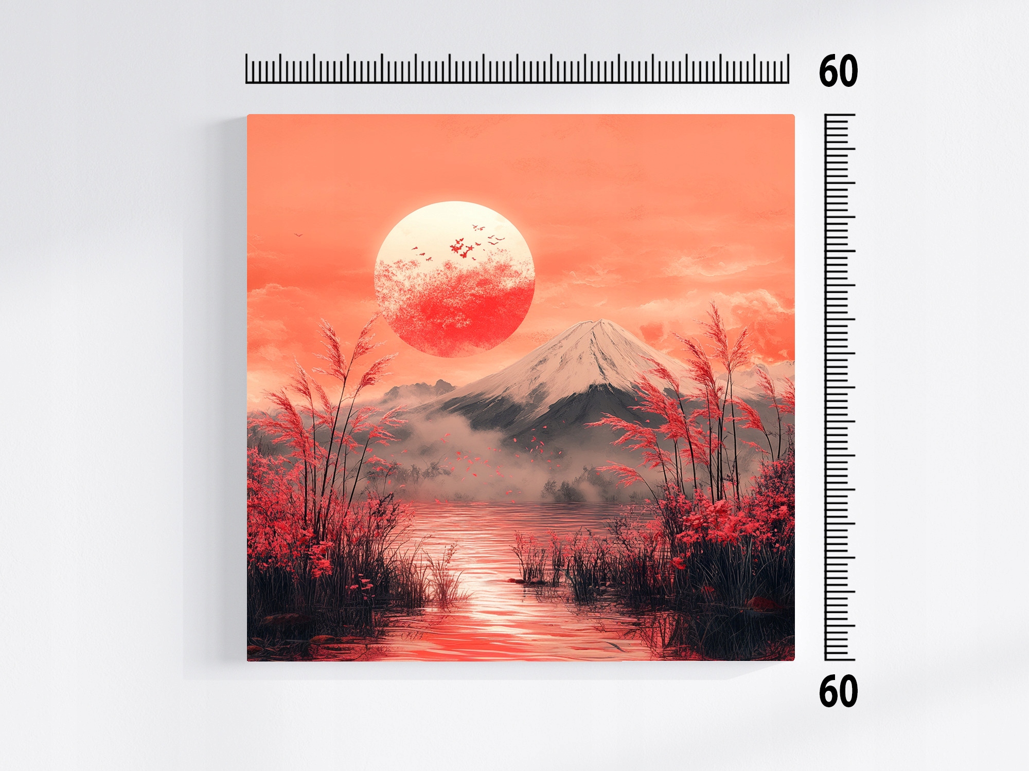 Obraz Na Plátně Canvas Krajina Japonsko Hora Fuji Fudži 60x60