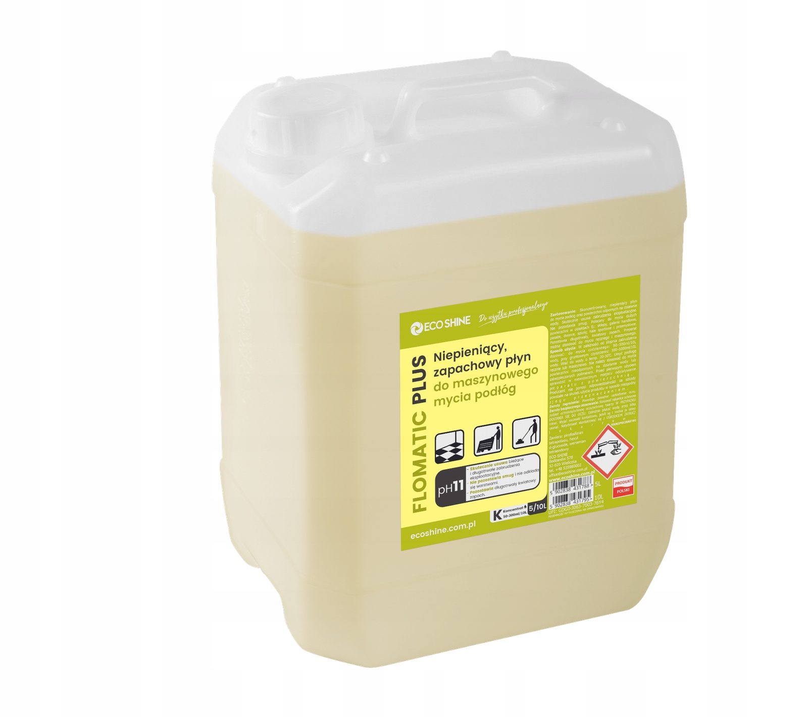 Levně Flomatic Plus 5L Vonný koncentrovaný prostředek na strojní mytí podlah