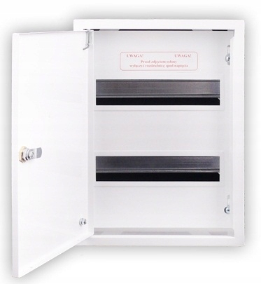 Nástěnný rozvaděč RZ-4NN 2x12 kovový Kubiak