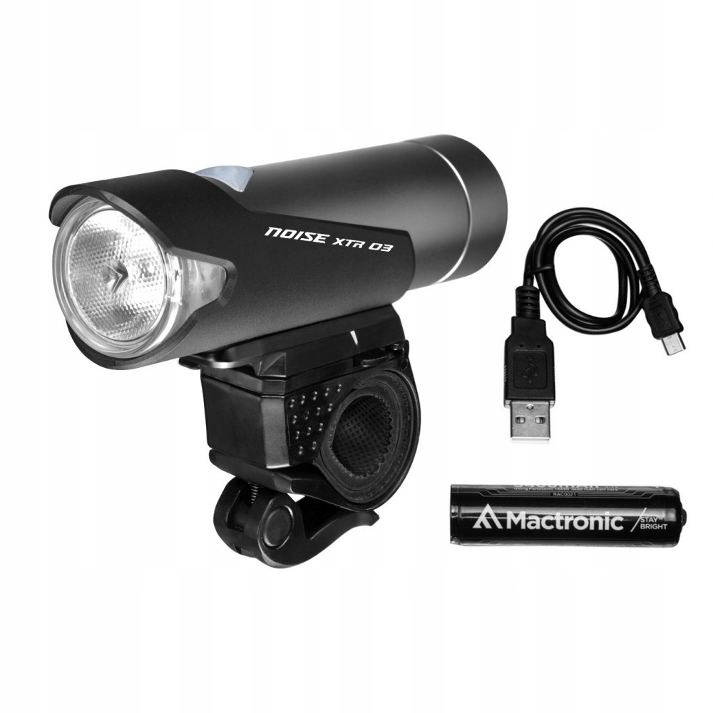 Přední cyklistická lampa 854 lm, akumulátorová, ideální pro maratony ABF0042