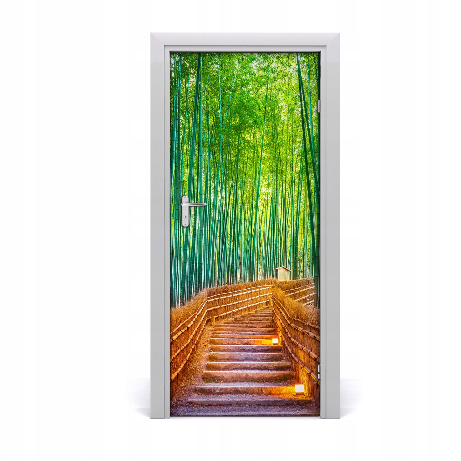

Fototapeta samoprzylepna na drzwi Las bambusowy