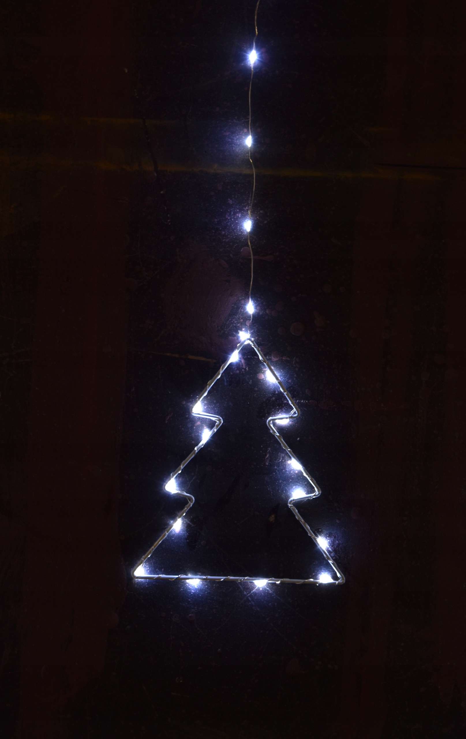 Girlanda Opona 160 Vánoční Stromek Bílý Studený