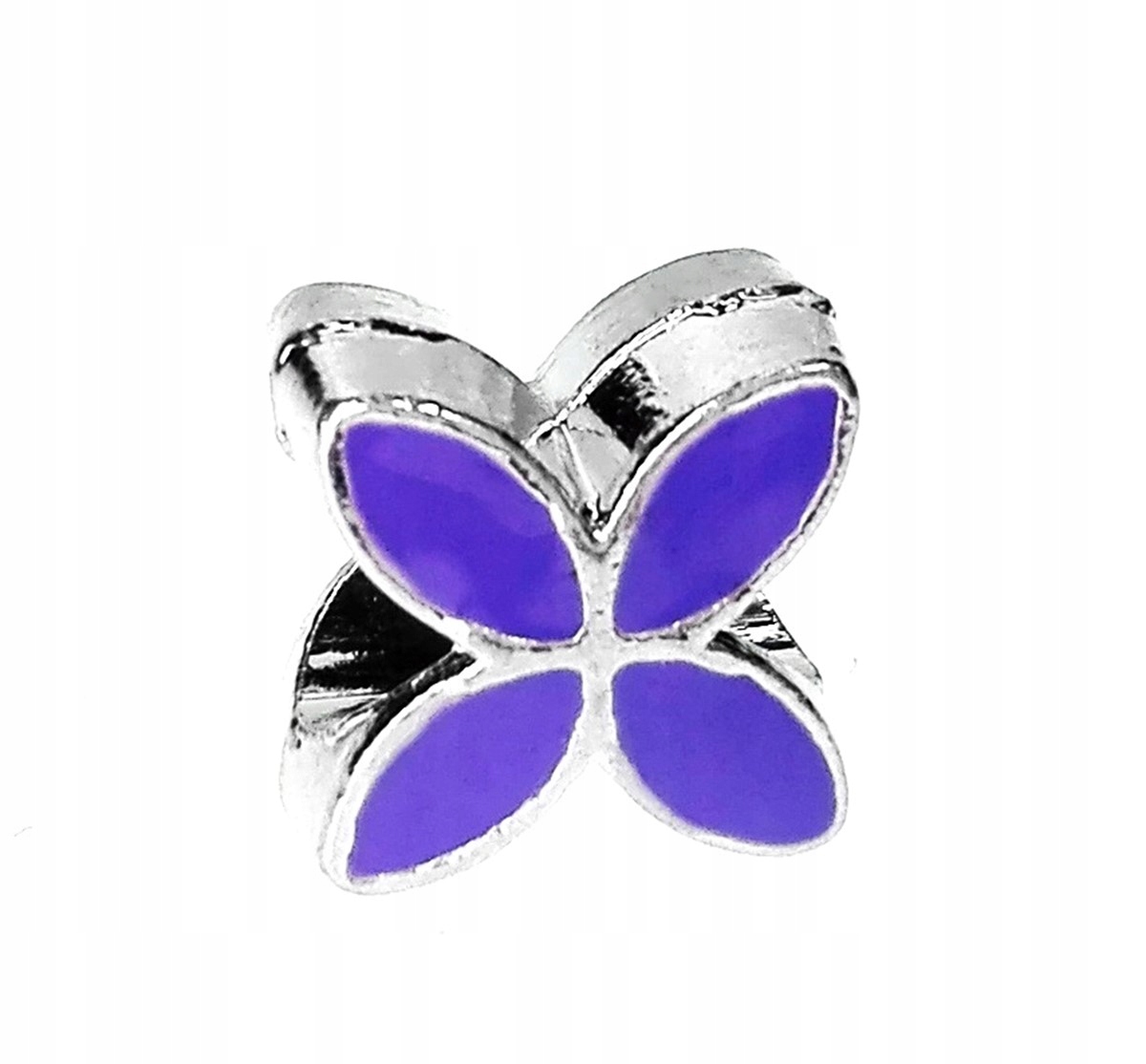 

Zawieszka beads kwiatek fioletowy