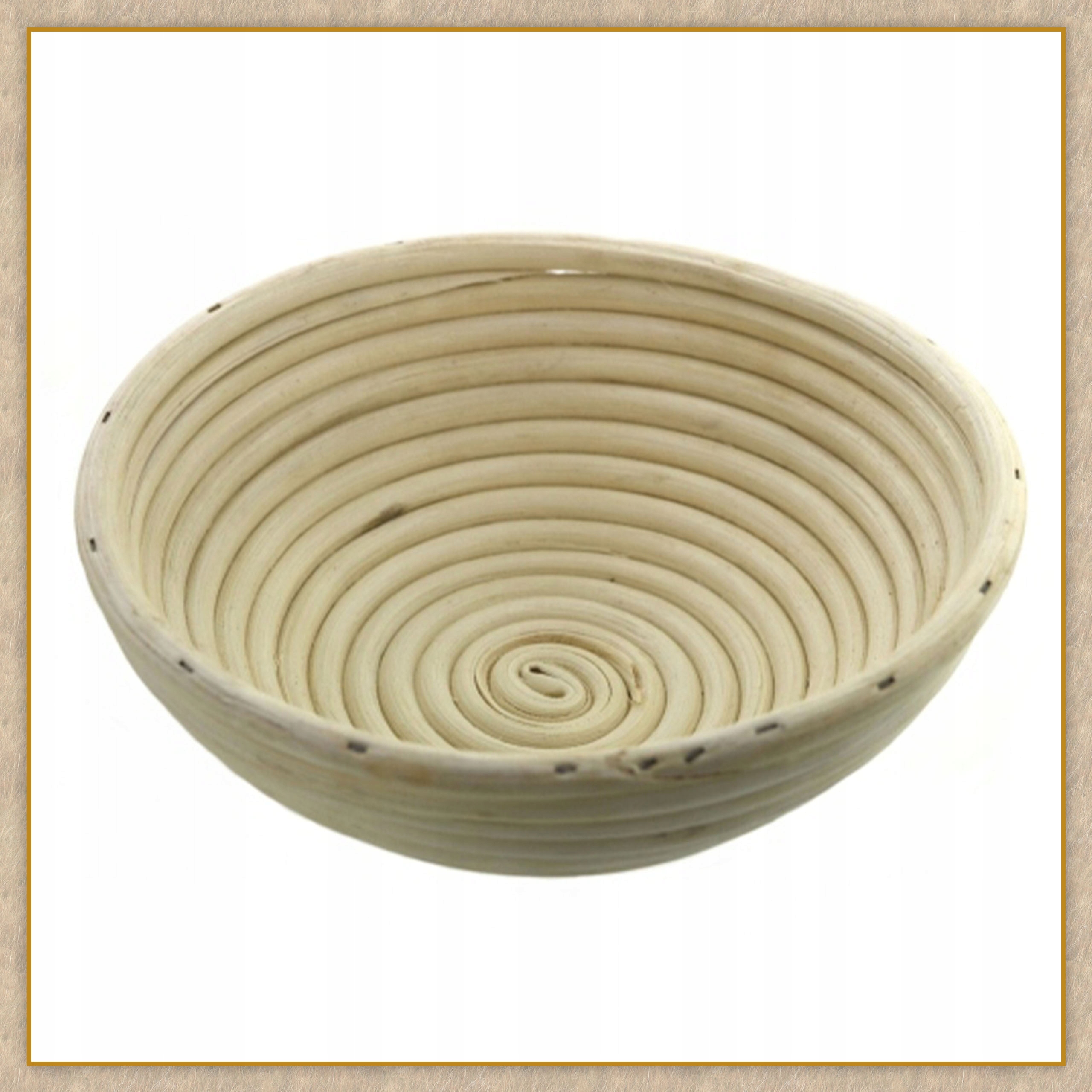 KOSZYK RATAN 23 CM DO CHLEBA WYRASTANIA IDEALNEGO Wysokość produktu 8.5 cm