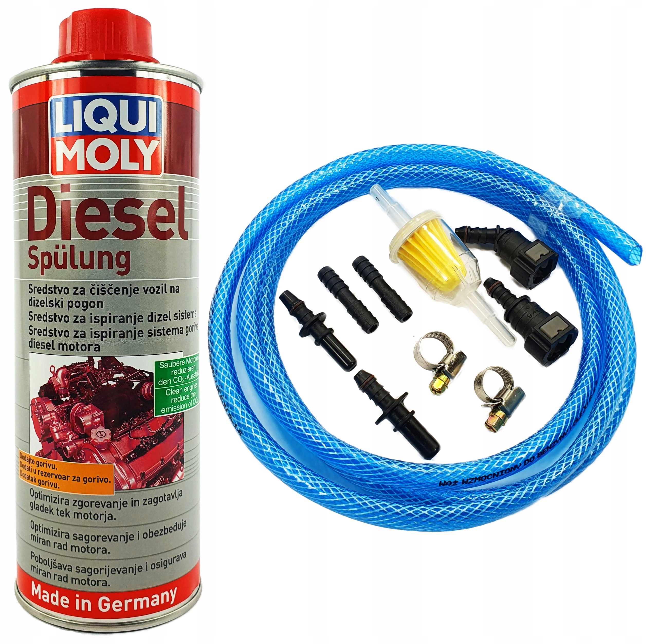 

Zestaw Liqui Moly Diesel Spulung Czyści Wtryski On