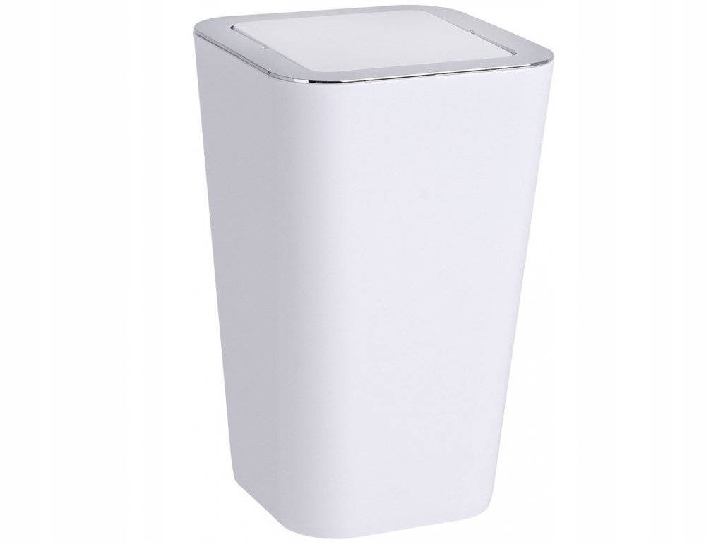 Levně Candy Bílá odpadkový koš 6 l, Wenko