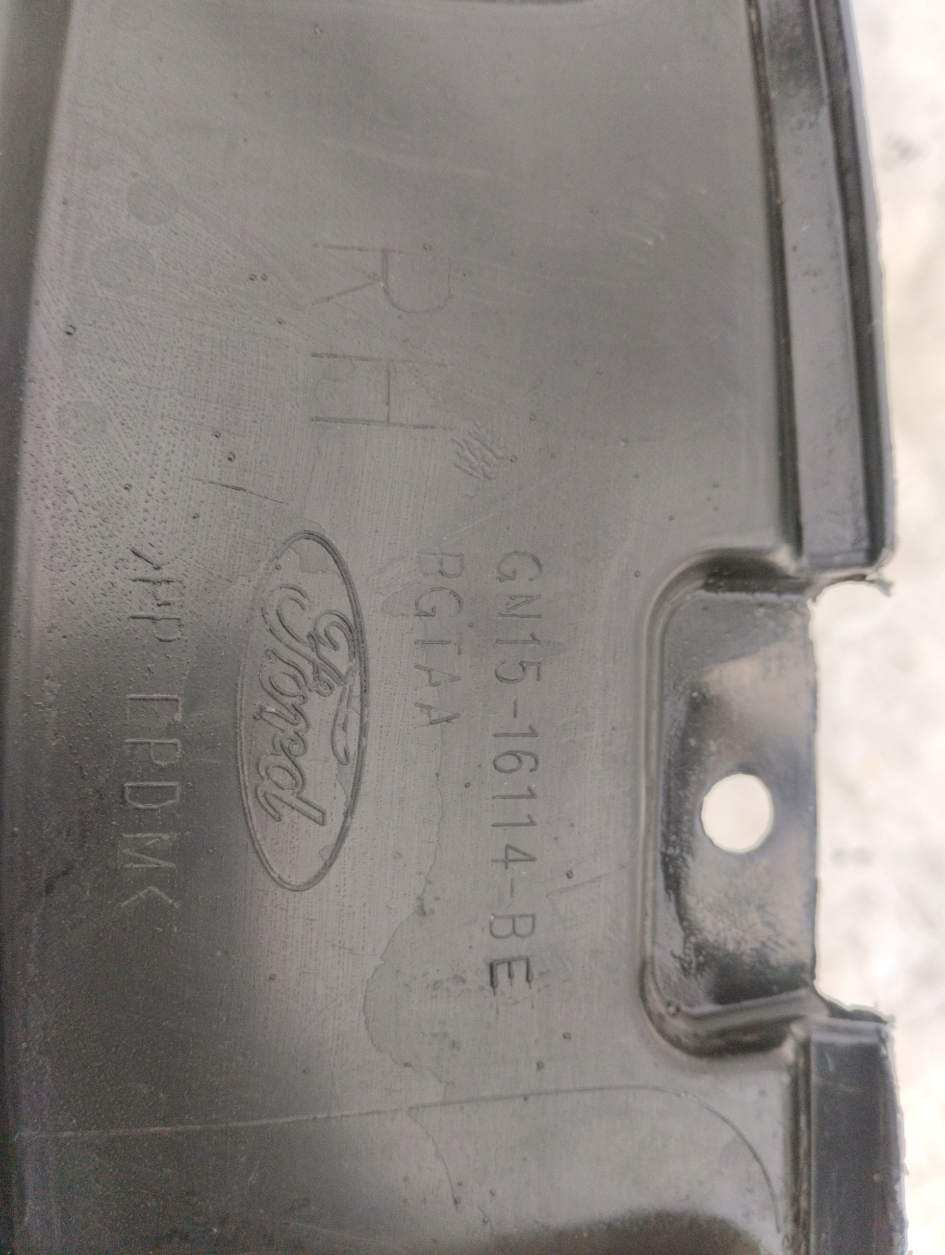 FORD ECOSPORT II LIFT mudguard front right
