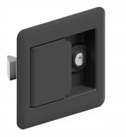 Zámek zamykací 115x84 mm lak dlouhý jazyk