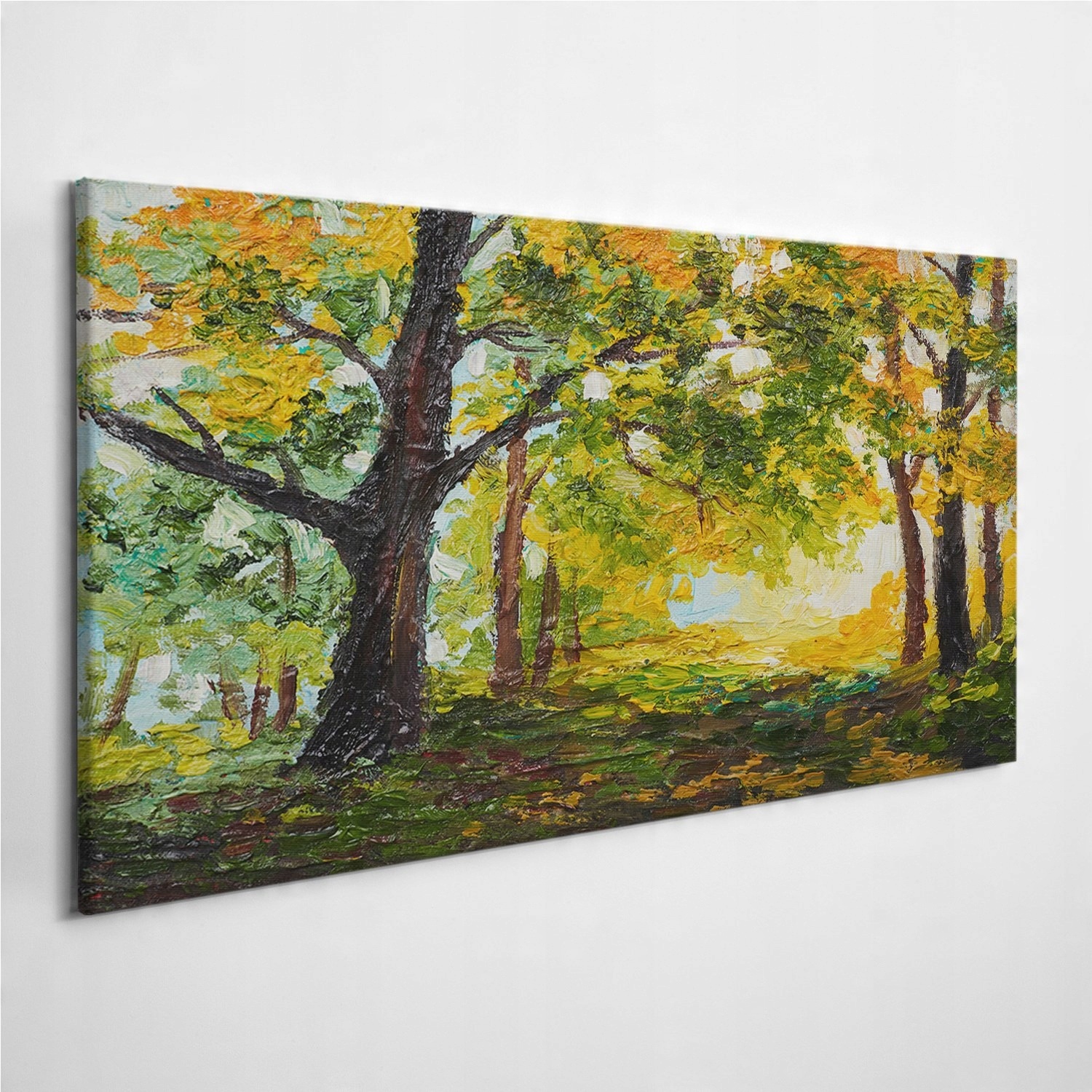 

Foto-obraz na płótnie Krajobraz las Drzewa 120x60