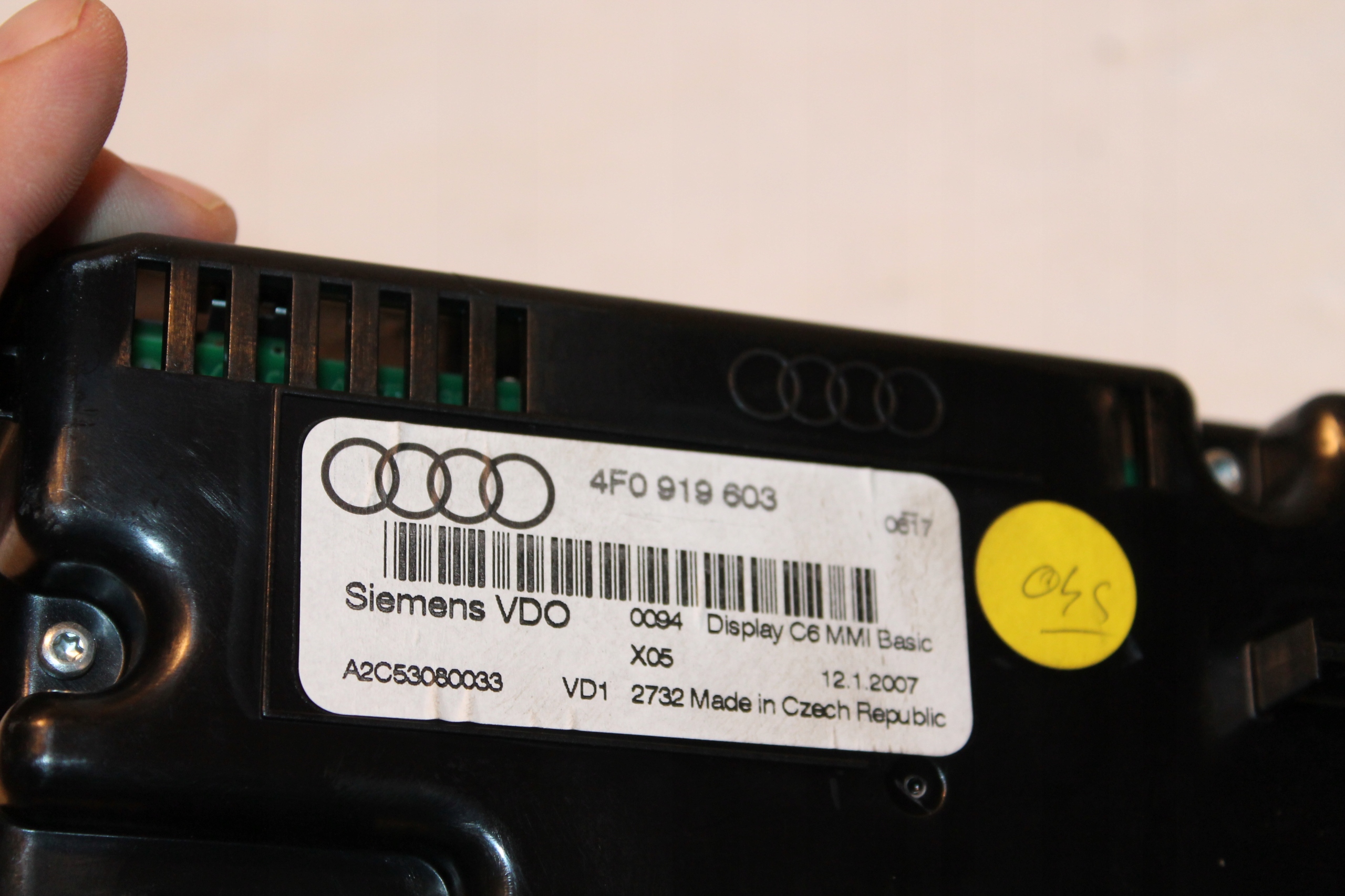 спидометр Audi A6 C6 4F0 4F0919603
