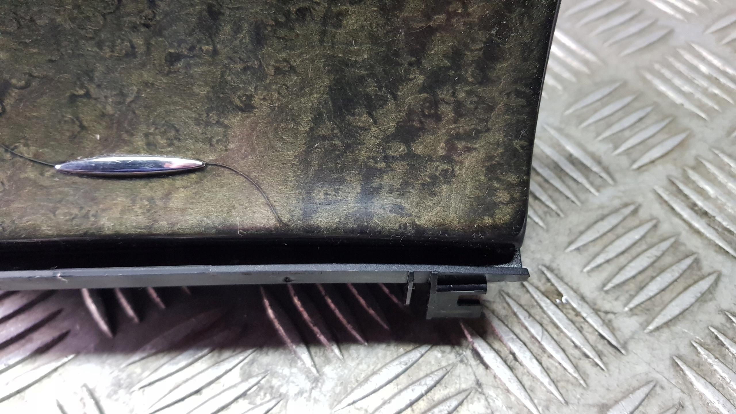 MERCEDES W211 ashtray passenger compartment wood