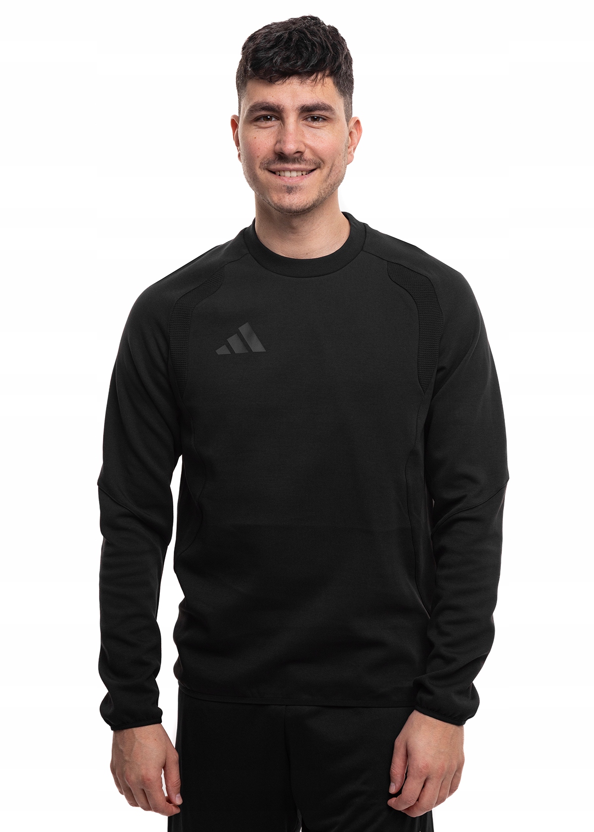Pánská Mikina adidas Tiro 26 Bez Kapuce Bavlněná Crew Dresová Černá M