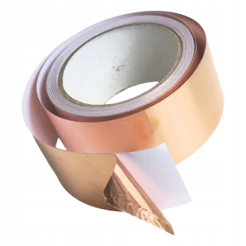 Páska T7517 50 mm/10 m měděná s vodivým lepidlem, Intra