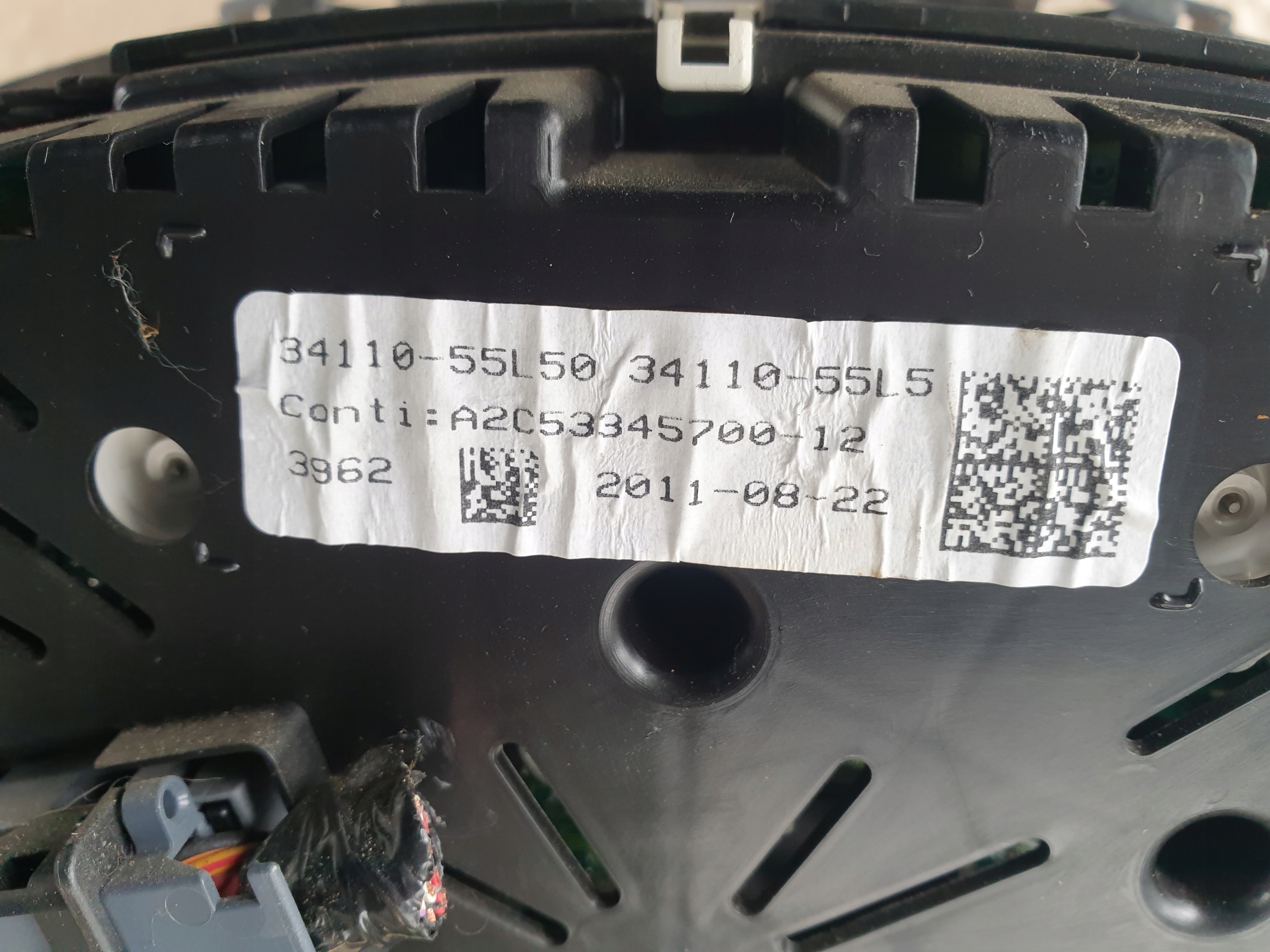 dials SEDICI SX4 2.0 DDIS 2009- 34110-55L50