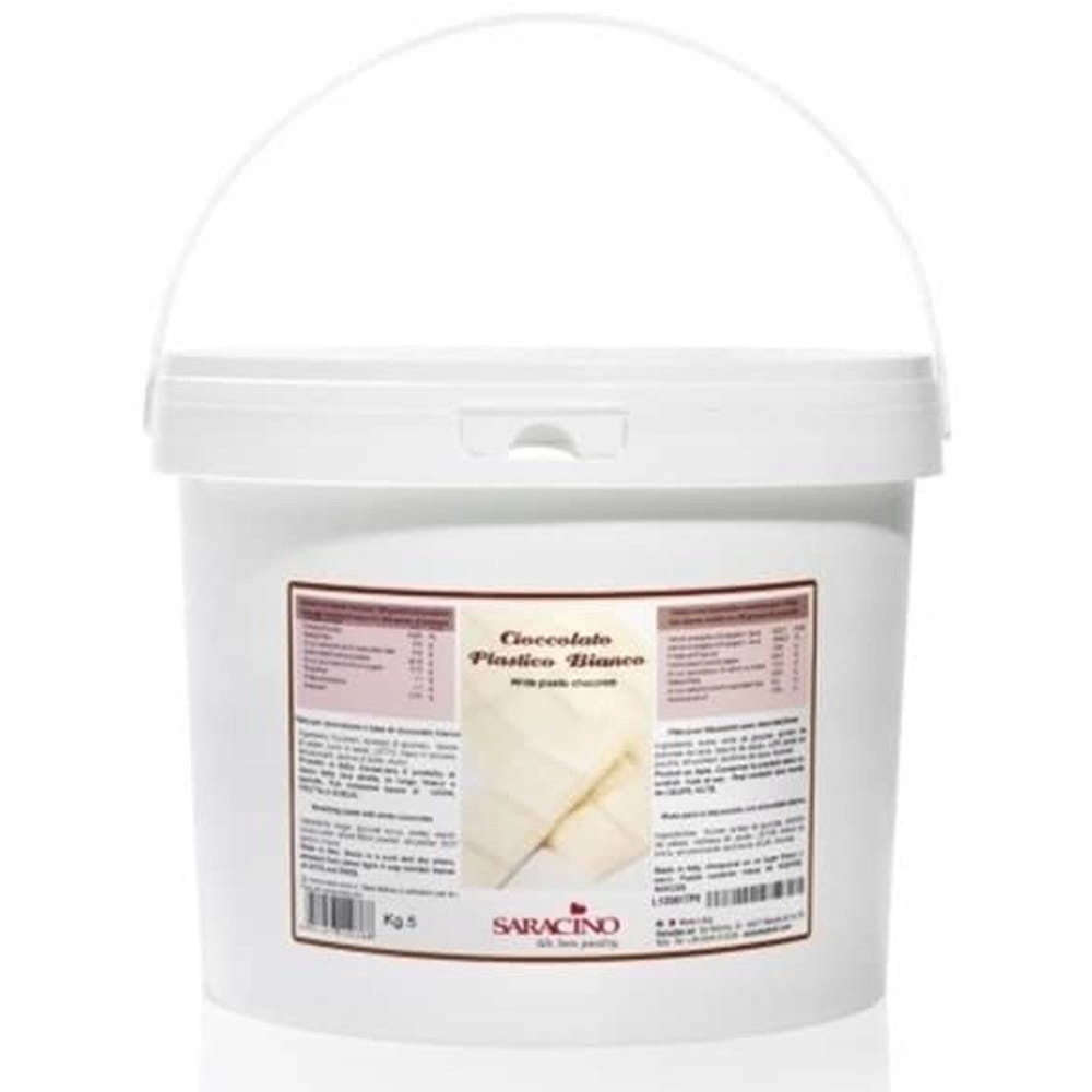 Czekolada plastyczna Saracino Biała 5kg