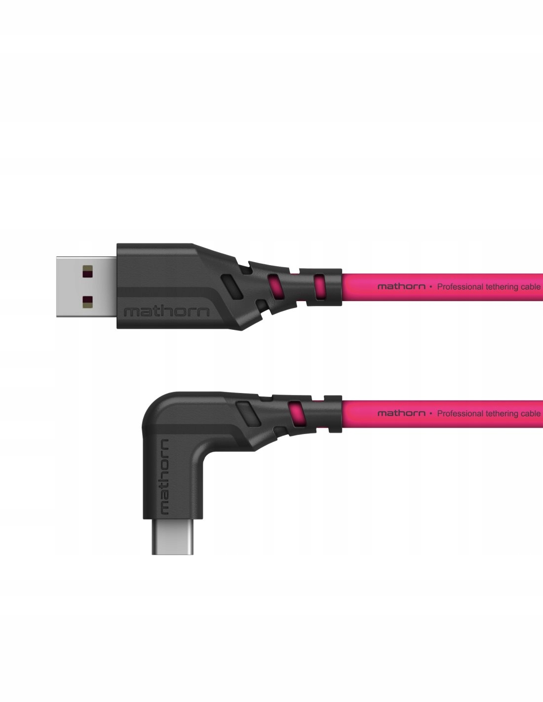 Tetheringový kabel Mathorn MTC-501M 5m 10Gbps 60W Usb A-C90 purpurový