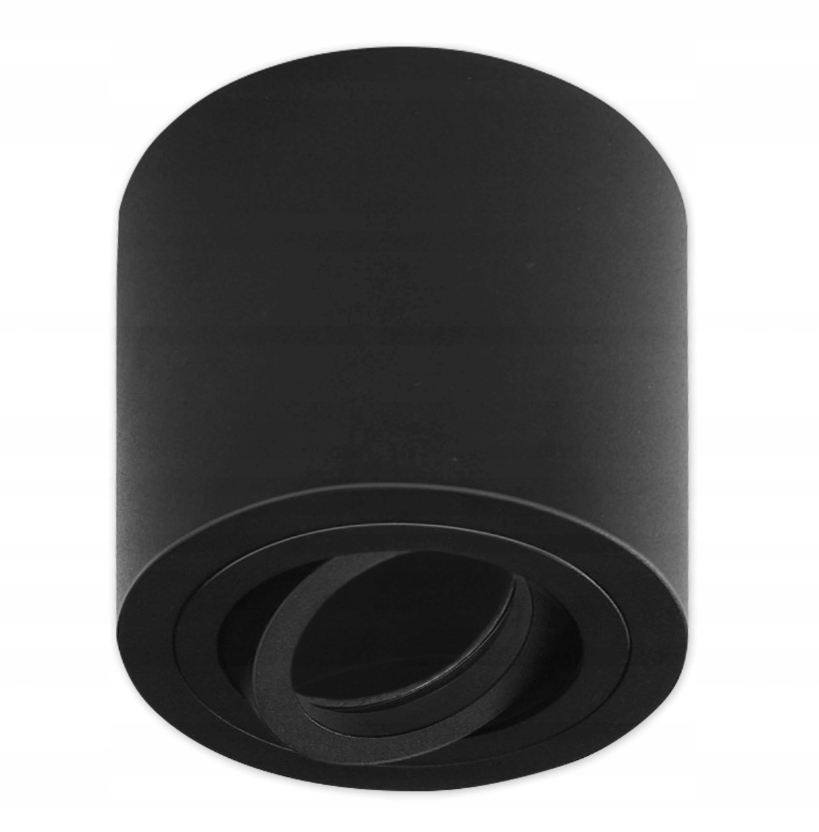 

Spot GU10 80x84mm ruchomy Czarny na witrynę sklepu
